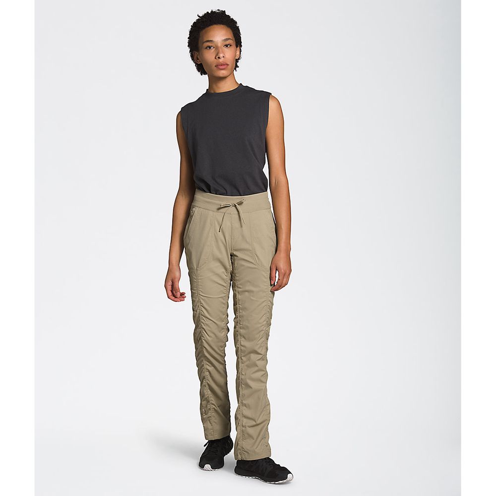 The North Face Pants Womens Australia - The North Face Aphrodite 2.0 Beige Hiking (KQN-841609)